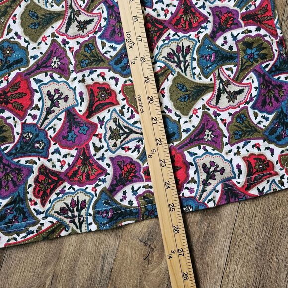 Vintage Cherokee Vivid Graphic Pattern T Shirt Sz MEDIUM Made In USA 90s - Picture 5 of 8